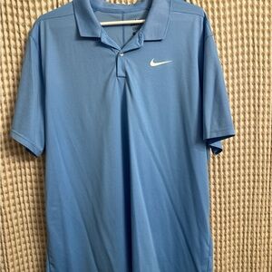 Nike Men's Sky Blue Polo Shirt
